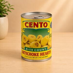 NWT Cento Artichokes in Brine Cans Pack of 12 Whole Artichokes  14 oz